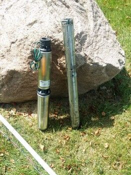 New vs. Old well pump picture, IL